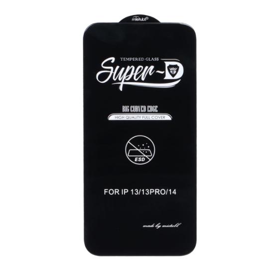 تصویر گلس گوشی شیشه ای Full Cover Super D Mietubl-ESD برای Iphone 13 / 13 Pro / 14