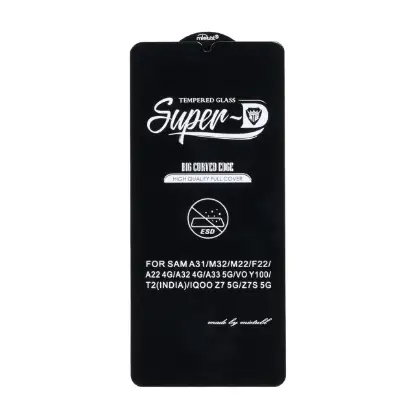 تصویر گلس گوشی Full Cover Super D Mietubl-ESD برای Samsung A31 / A32 4G / A33 / A22 4G / M32 4G / M22 / F22