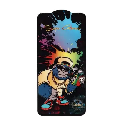 نمایش جزئیات گلس گوشی شیشه ای FullCover Super glass Monkey برای Samsung Galaxy A12 / A02 / A02s / A03 / A03s / A03 Core / A04 / A04s / A04E / A13 4G / A13 5G / A23 / A32 5G / M13 4G / M13 5G