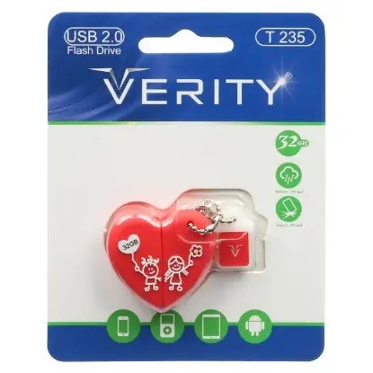 نمایش جزئیات فلش مموری وریتی مدل T235 USB2.0 ظرفیت 32 گیگابایت عروسکی