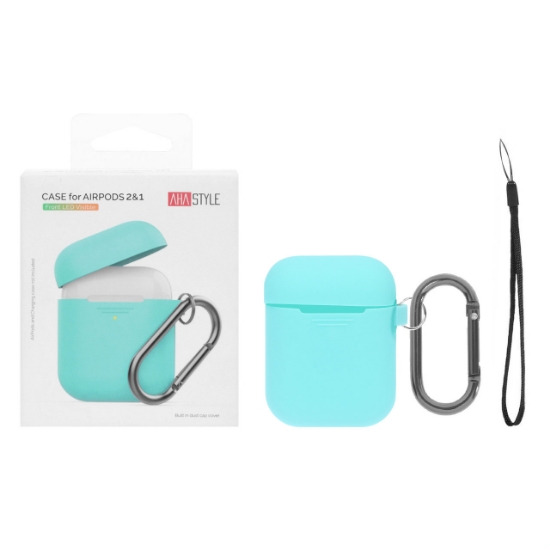 تصویر کاور ایرپاد سیلیکونی AhaStyle برای AirPods 1 / 2