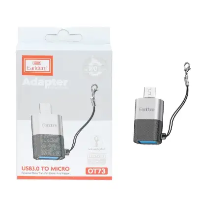 نمایش جزئیات مبدل microUSB به USB ارلدام مدل ET-OT73