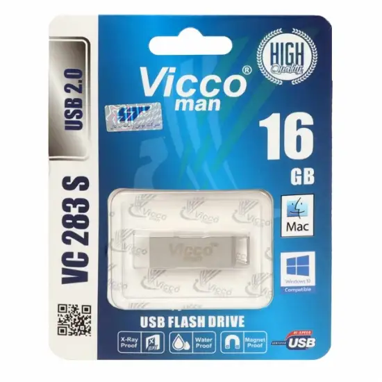 تصویر فلش مموری ویکومن مدل VC283 S USB2.0 ظرفیت 16 گیگابایت