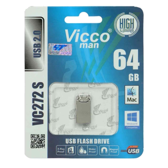 تصویر فلش مموری ویکومن مدل VC272 S USB2.0 ظرفیت 64 گیگابایت