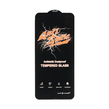 نمایش جزئیات گلس گوشی Full Cover Anti Static برایSamsung A11 / M11 / Note 9 / Mi 11 Lite