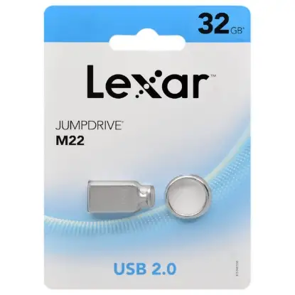 نمایش جزئیات فلش مموری لکسار مدل JUMPDRIVE M22 USB2.0 ظرفیت 32 گیگابایت