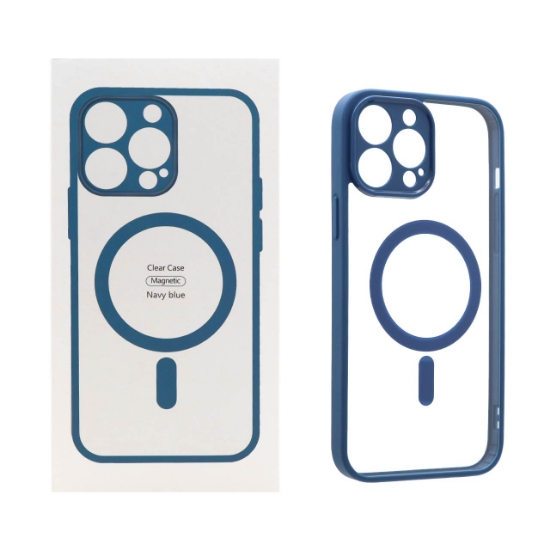 تصویر قاب گوشی اورجینال شفاف Magsafe محافظ لنزدار برای Iphone 13 Pro Max