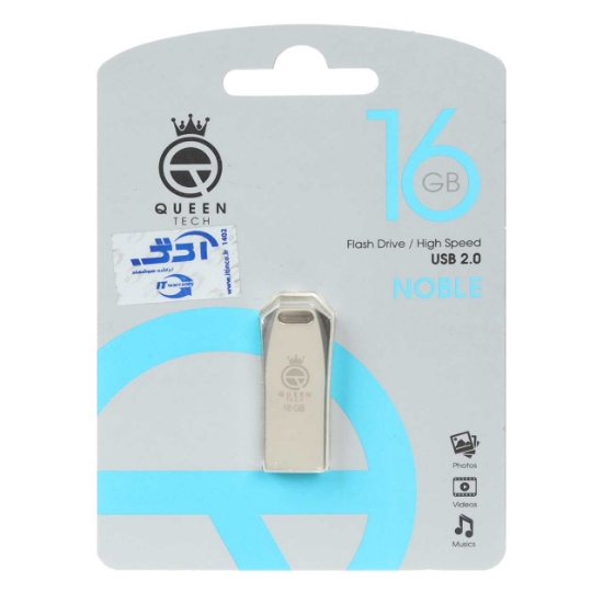 تصویر فلش مموری کوئین تک مدل Noble USB2.0 ظرفیت 16 گیگابایت