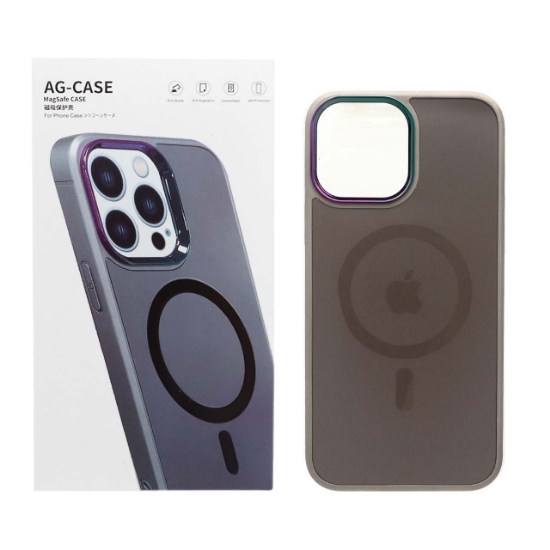 تصویر قاب گوشی مگ سیف AG-Case هفت رنگ برای iPhone 13 Pro