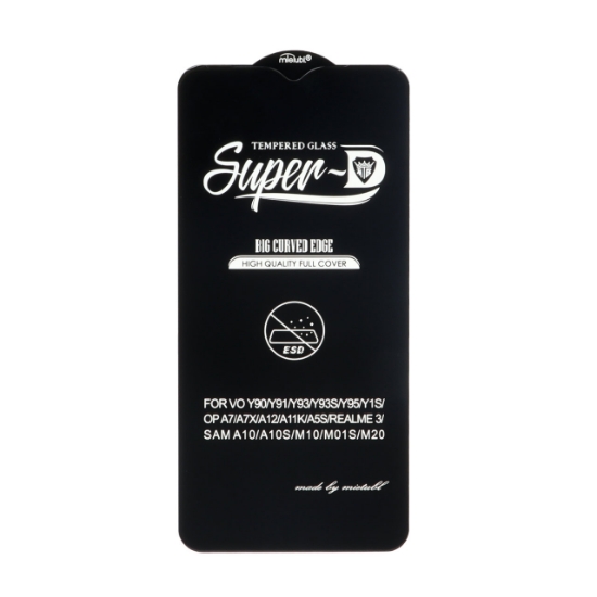 تصویر گلس گوشی Full Cover Super D برای Samsung M01S / M20 / A10S / A10 / M10