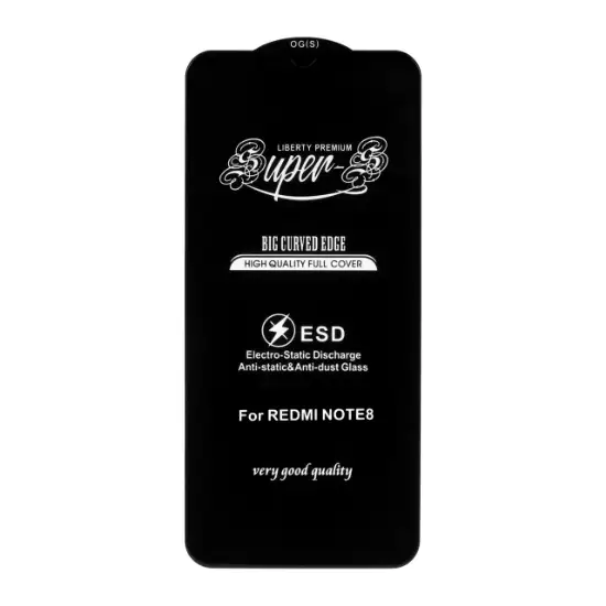 تصویر گلس گوشی آنتی استاتیک Super S برای Xiaomi Redmi Note 8