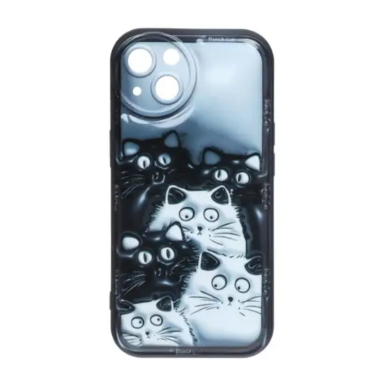 تصویر قاب گوشی 3D طرح دار برای iPhone 13 / 14 - کد 190