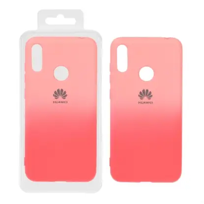تصویر قاب گوشی سیلیکونی دو رنگ محافظ لنزدار برای Huawei Y7 Prime 2019 - طرح 267