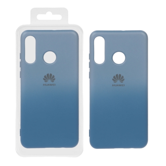 تصویر قاب گوشی سیلیکونی دو رنگ محافظ لنزدار برای Huawei P30 Lite - طرح 270