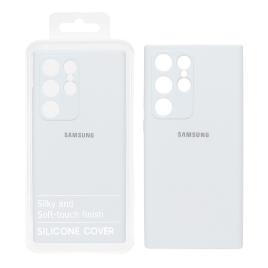 تصویر قاب گوشی سیلیکونی پاک کنی اورجینال درجه یک برای Samsung Galaxy S23 Ultra
