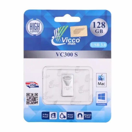 تصویر فلش مموری ویکومن مدل VC300 S USB3.0 ظرفیت 128 گیگابایت