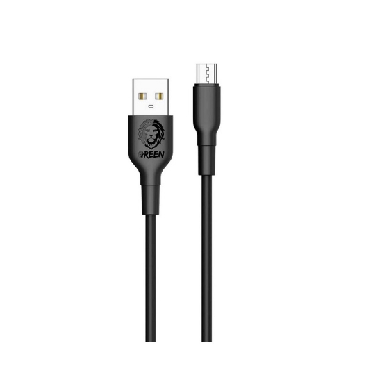 تصویر کابل تبدیل فست شارژ USB به Micro USB گرین لاین مدل GNCMCBK به طول 1.2متر