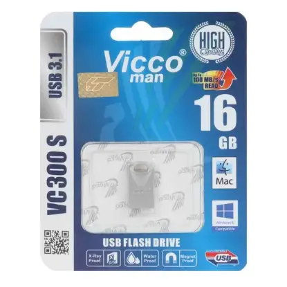 تصویر فلش مموری ویکومن مدل VC300 S USB3.1 ظرفیت 16 گیگابایت