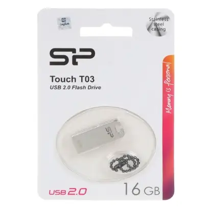 تصویر فلش مموری سیلیکون پاور مدل Touch T03 USB2.0 ظرفیت 16 گیگابایت