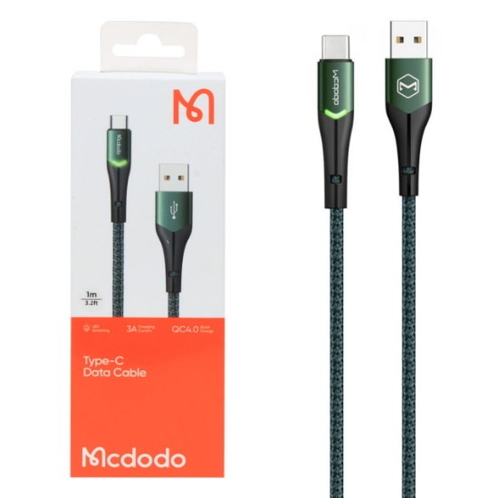 تصویر کابل تبدیل USB به USB-C مک دودو مدل CA-7961 طول 1 متر