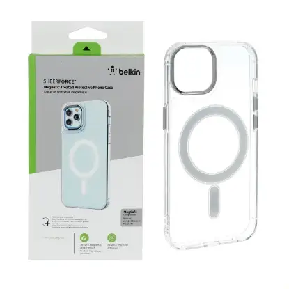 نمایش جزئیات قاب گوشی belkin شفاف Magsafe برای iPhone 11 Pro