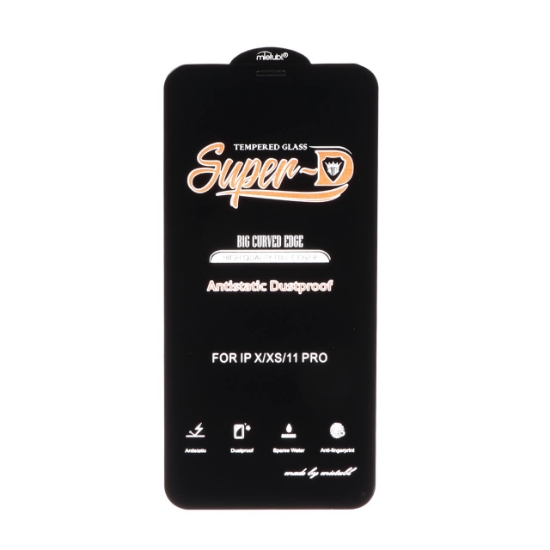 تصویر گلس گوشی Full Cover SuperD - Anti Static برای iPhone X / XS / 11 Pro