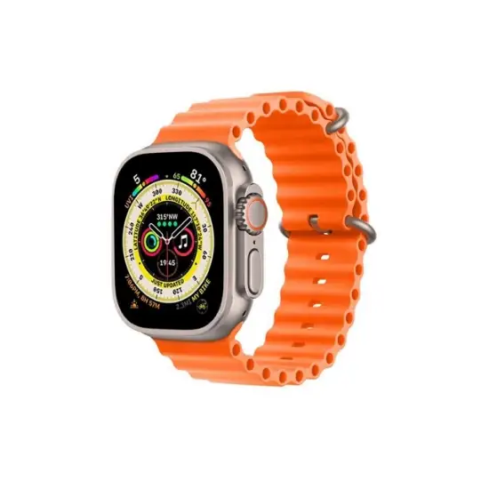 تصویر ساعت هوشمند Ultra مدل Titanium Case Gold Alpine loop-49MM MQF93CH/A