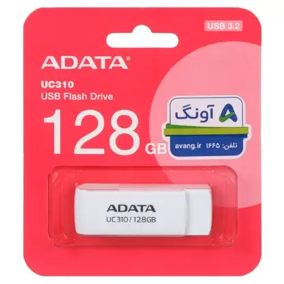 نمایش جزئیات فلش مموری ای دیتا مدل UC310 USB 3.2 ظرفیت 128 گیگابایت