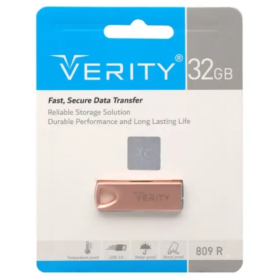 تصویر فلش مموری وریتی مدل 809R USB3.0 ظرفیت 32 گیگابایت