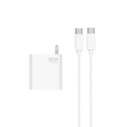نمایش جزئیات شارژر دیواری  120وات تک پورت شیائومی مدل MDY-14-ED به همراه کابل شارژ USB-C