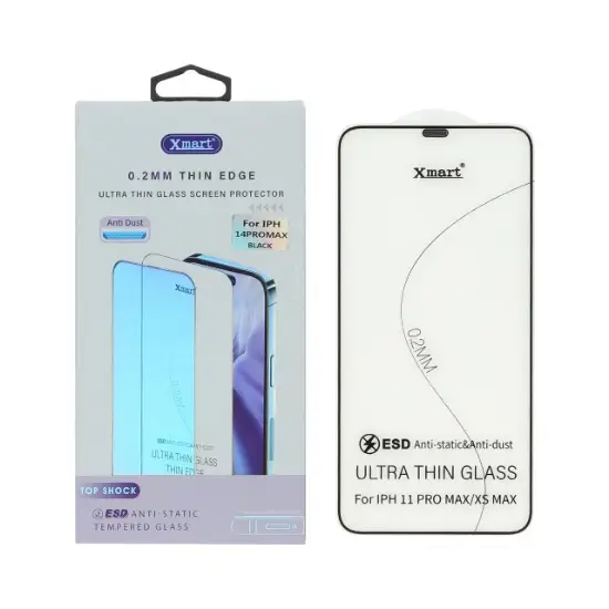 تصویر گلس گوشی Xmart Anti Dust 0.2mm - ESD برای iPhone X Max/XS Max/11 Pro Max