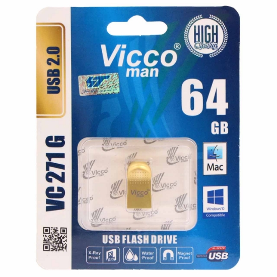تصویر فلش مموری ویکومن مدل VC271 G USB2.0 ظرفیت 64 گیگابایت