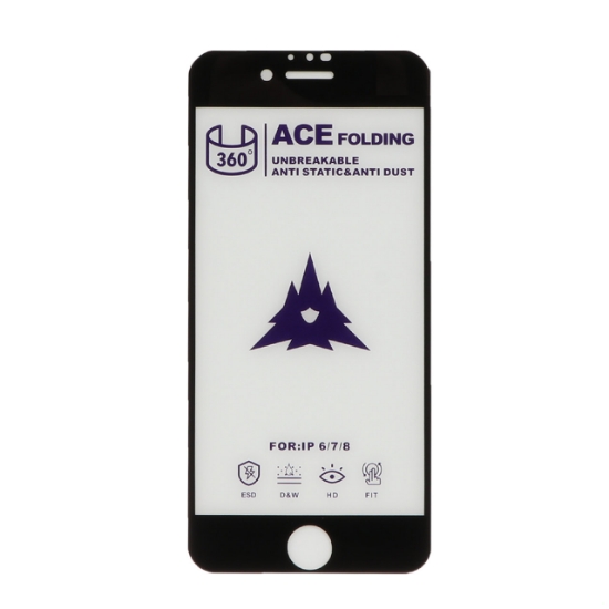 تصویر گلس گوشی Full Cover ACE - 360 Anti Static برای iPhone 7 / 8 / SE 2020