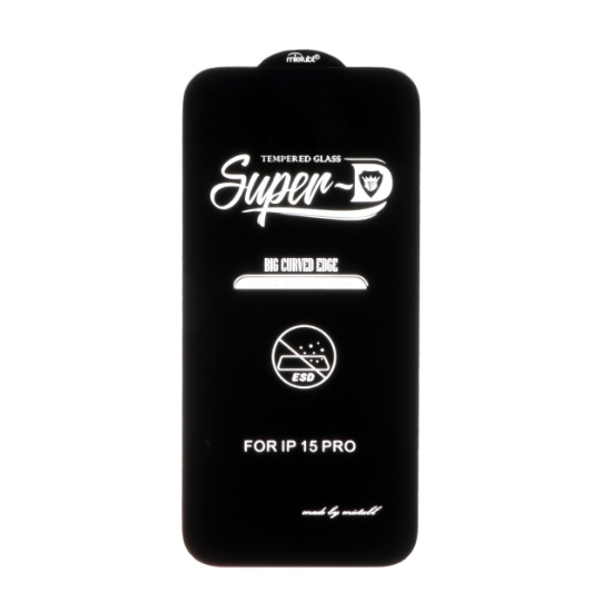 تصویر گلس گوشی Full Cover Super D Mietubl-ESD برای iPhone 15 Pro