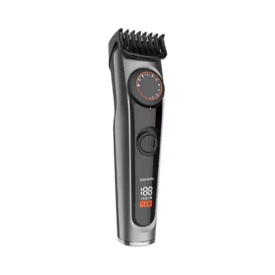 تصویر ماشین اصلاح پرودو Lifestyle High Precision Beard Trimmer With Digital Display مدل PD-LSRBHTR-BK