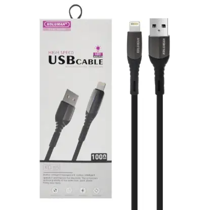 تصویر کابل تبدیل USB به lightning کلومن مدل KD-65 طول 1 متر