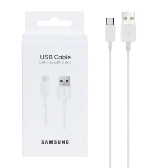 تصویر کابل تبدیل USB به USB-C سامسونگ مدل S10 ORG طول 1 متر (پک دار)