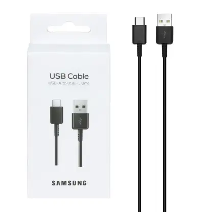 تصویر کابل تبدیل USB به USB-C سامسونگ مدل S10 ORG طول 1 متر  (پک دار)