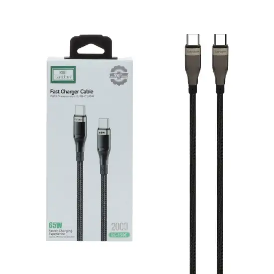 تصویر کابل تبدیل USB-C به USB-C ارلدام مدل EC-150C طول 1 متر