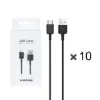پک 10 عددی کابل تبدیل USB به USB-C مدل S10 - تصویر دوم