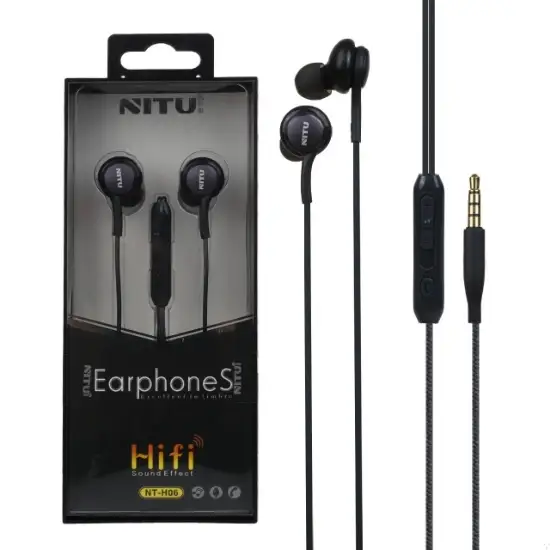 تصویر هندزفری نیتو مدل H06 طول 1.2 متر