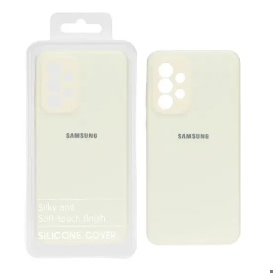 تصویر قاب گوشی سیلیکونی پاک کنی اورجینال درجه یک برای Samsung Galaxy A33
