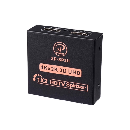 تصویر هاب سوئیچ 2 پورت HDMI ایکس پی پروداکت مدل XP-SP2H