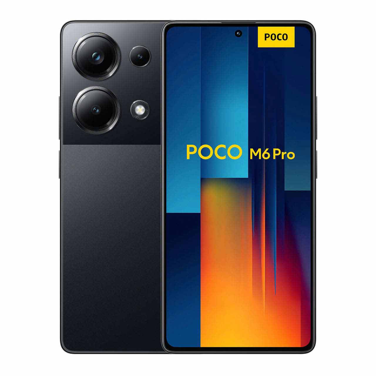 گوشی موبایل شیائومی مدل Poco M6 Pro دو سیم کارت ظرفیت 512 و رم 12 گیگابایت
