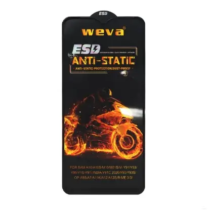 نمایش جزئیات گلس گوشی Full Cover ESD Anti Satic - Weva برای Samsung A10/A10S/M10/M01S