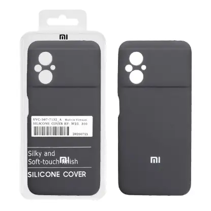 نمایش جزئیات قاب گوشی سیلیکونی پاک کنی اورجینال درجه یک برای Xiaomi Poco M5