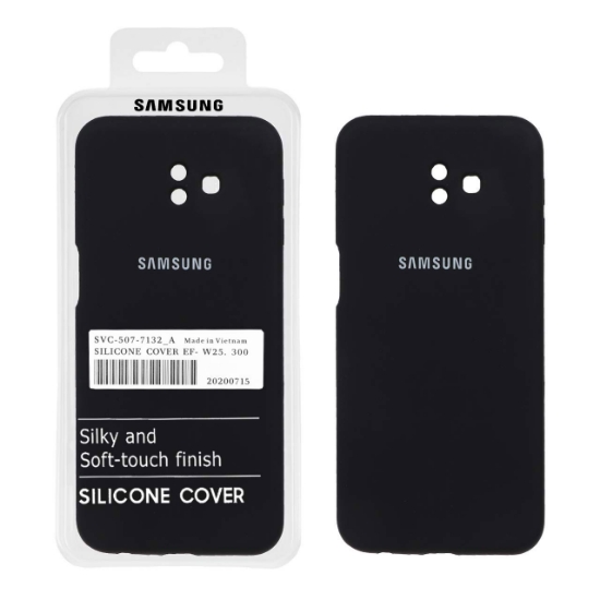تصویر قاب گوشی سیلیکونی پاک کنی اورجینال درجه یک برای Samsung Galaxy J6 Plus/J610