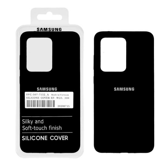 تصویر قاب گوشی سیلیکونی پاک کنی اورجینال درجه یک برای Samsung Galaxy S20 Ultra