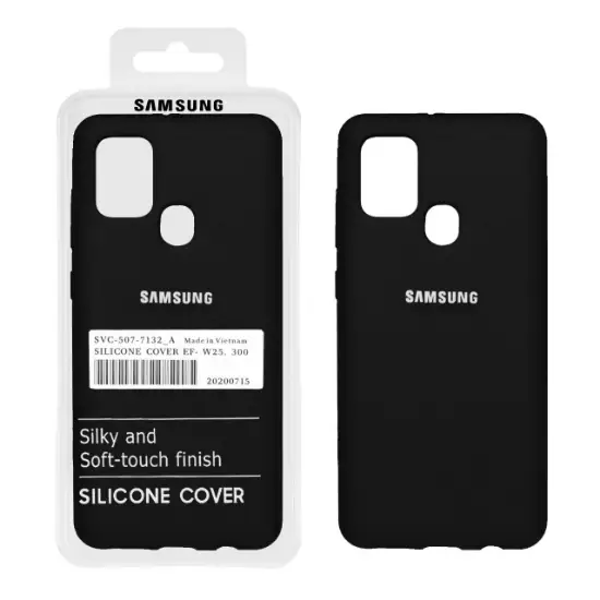 تصویر قاب گوشی سیلیکونی پاک کنی اورجینال درجه یک برای Samsung Galaxy A21s