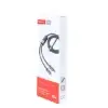 کابل تبدیل USB-C به USB-C / لایتنینگ  ترانیو مدل T-XS8 به طول 1.2 متر - تصویر دوم